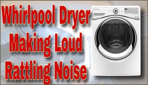 Why is my dryer making a high pitched sound?